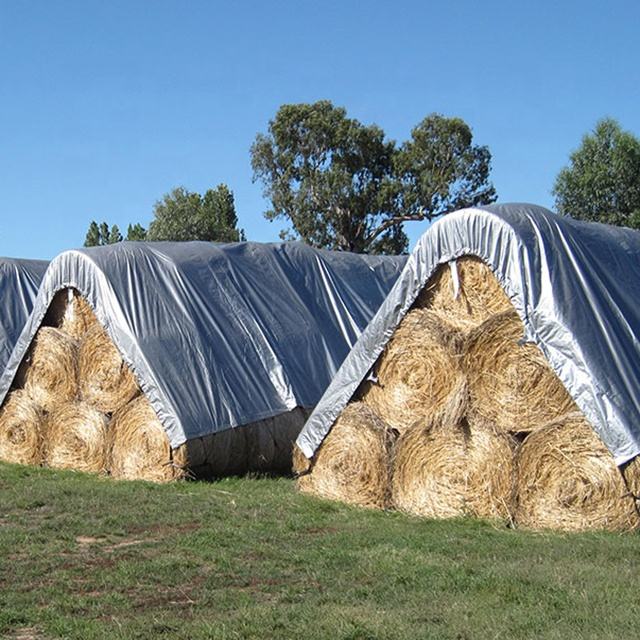 Super Tarps Heavy Duty Hay Cover Tarp – Waterproof HDPE Farm & Outdoor Protection
