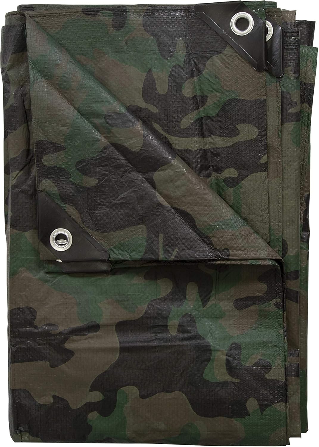 Super Tarps Camouflage Heavy Duty Poly Tarpaulin – Waterproof HDPE Camo Tarp