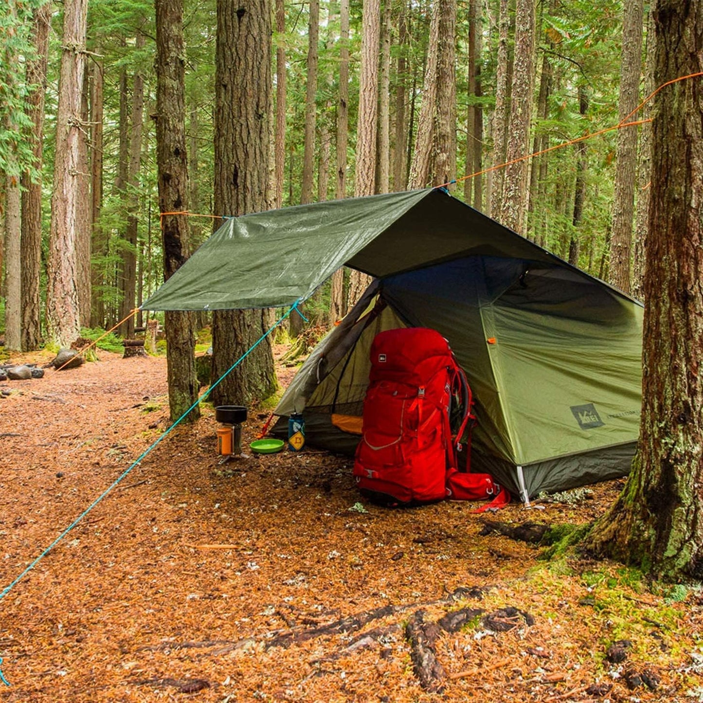 Tarp Canvas,Heavy Duty Waterproof for Outdoors, Truck, Water Resistant, UV Resistant Tarpaulin Cover for Car Boat Camping Firewood Woodpile