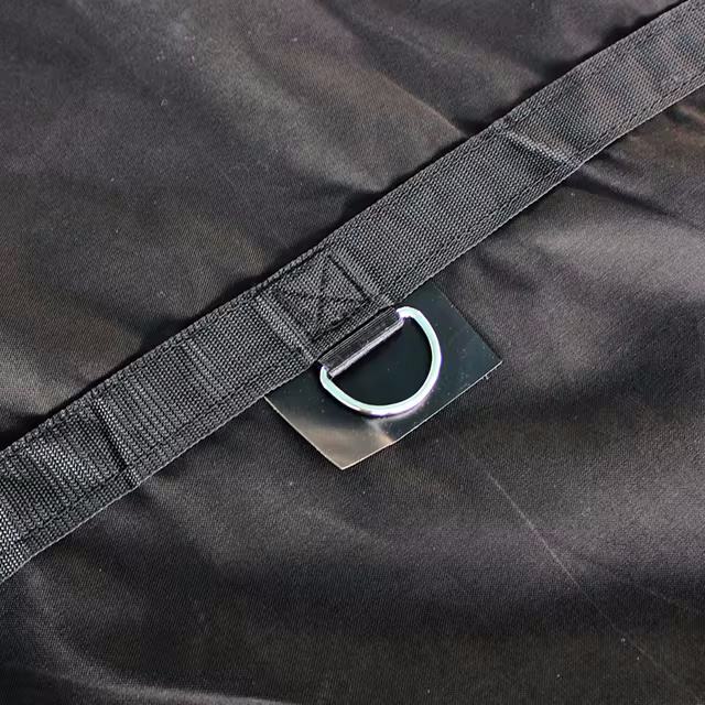 Super Tarps D-Ring Truck Cover Tarp – 18oz Heavy Duty Vinyl Flatbed Tarp (24' × 28')