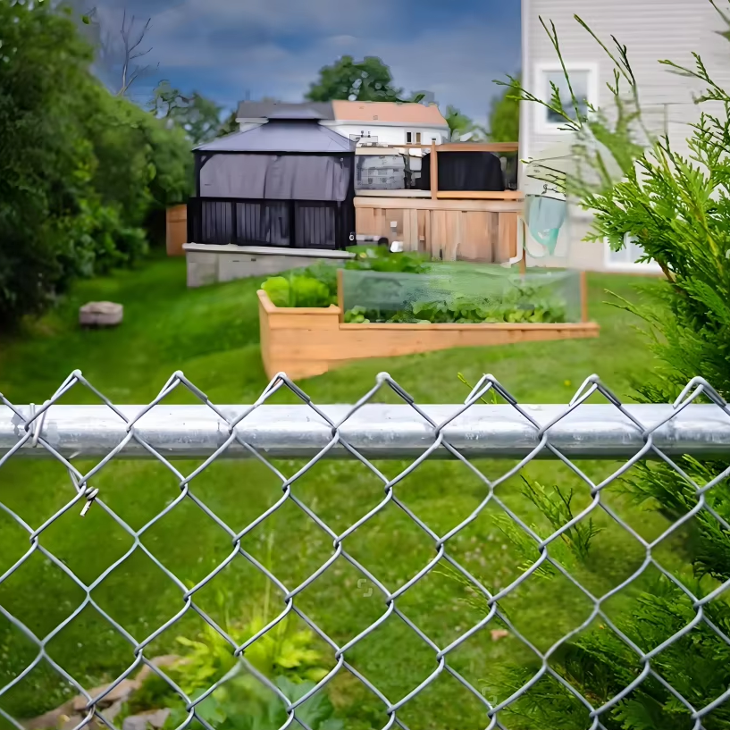 Super Tarps Temporary Chain Link Fence Panels – Heavy Duty Galvanized Construction Fence System