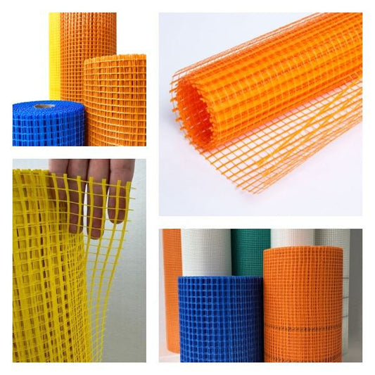 Super Tarps Fiberglass Mesh – Alkali-Resistant Reinforcement Mesh for Construction & Plastering