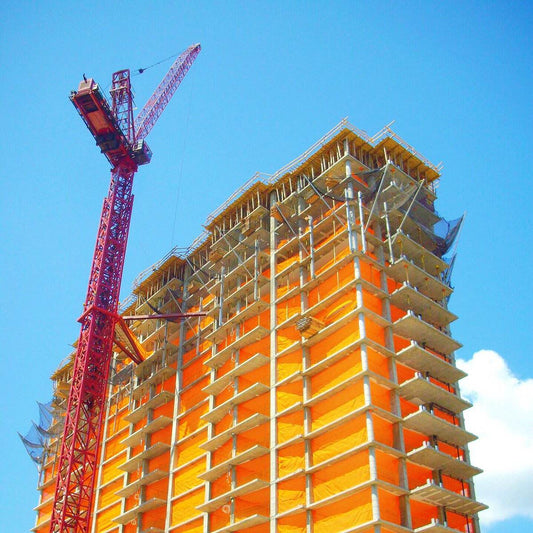 Super Tarps Safety Debris Netting – Flame Retardant Scaffold Mesh Barrier (FR HDPE Netting Rolls)