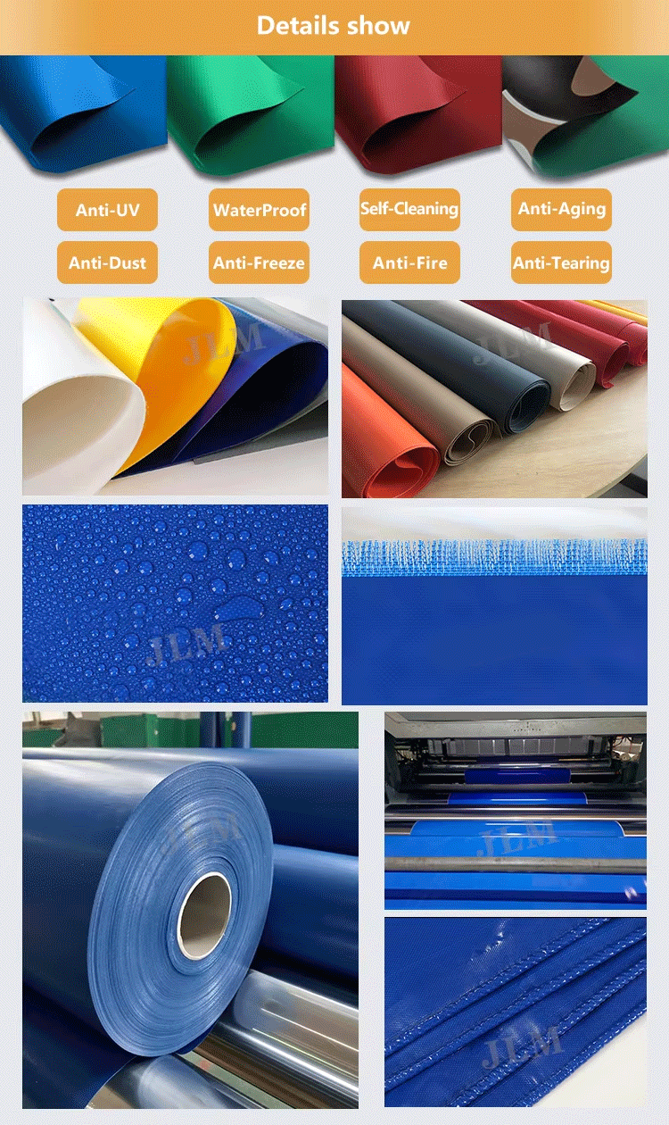 Super Tarps PVC Tarpaulin Rolls – Heavy Duty Waterproof Industrial Fabric (600–2400 GSM)