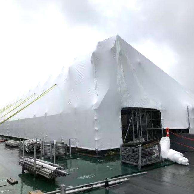 Super Tarps Heat Shrink Wrap Film – Heavy Duty Weatherproof Construction & Marine Cover (9–12 Mil)