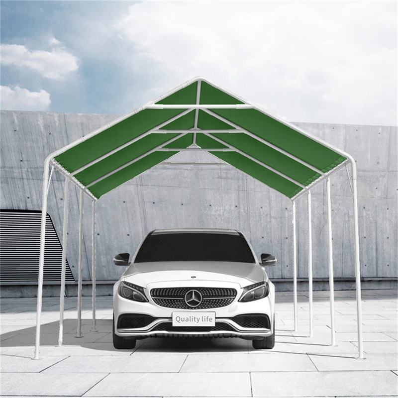 Super Tarps Car Canopy Replacement Cover – Heavy Duty PE Waterproof Carport Tarp (20x10 / 20x12 ft)