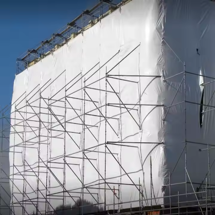 Super Tarps Heat Shrink Wrap Film – Heavy Duty Weatherproof Construction & Marine Cover (9–12 Mil)