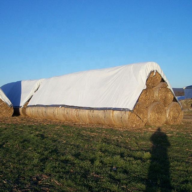 Super Tarps Heavy Duty Hay Cover Tarp – Waterproof HDPE Farm & Outdoor Protection