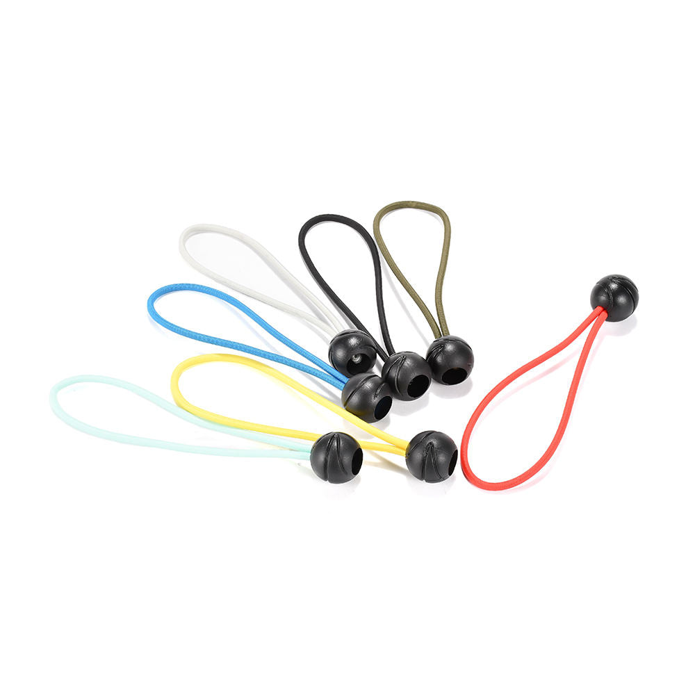 Super Tarps Ball Bungee Cords – Heavy Duty Elastic Tarp Tie Downs (6"–10")
