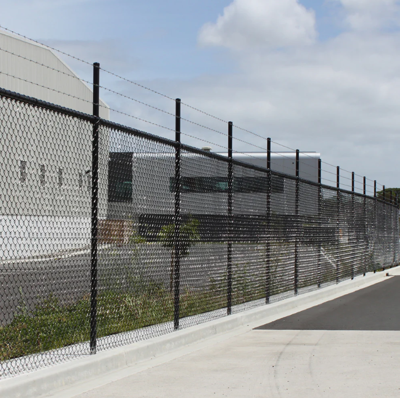 Super Tarps Temporary Chain Link Fence Panels – Heavy Duty Galvanized Construction Fence System
