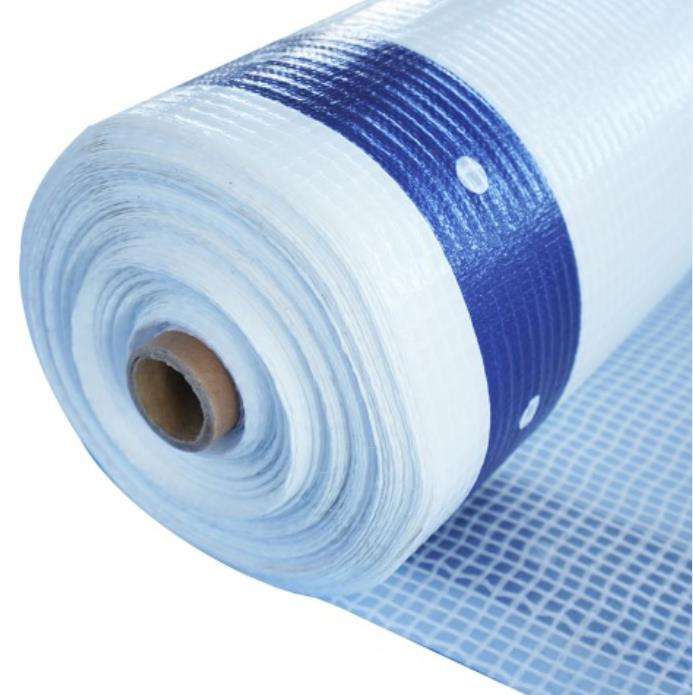Super Tarps 12 Mil Scaffold Sheeting – Heavy Duty Poly Enclosure Film (Clear & White, FR/Non-FR)