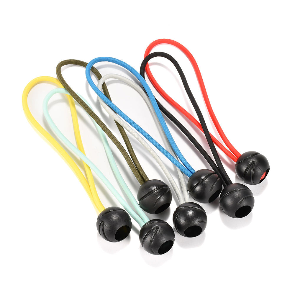 Super Tarps Ball Bungee Cords – Heavy Duty Elastic Tarp Tie Downs (6"–10")