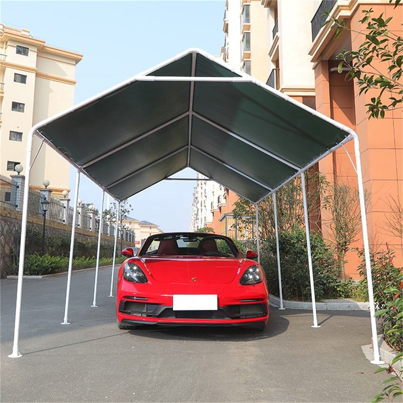 Super Tarps Car Canopy Replacement Cover – Heavy Duty PE Waterproof Carport Tarp (20x10 / 20x12 ft)