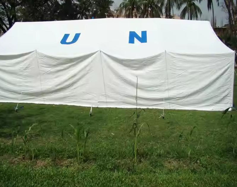Super Tarps Relief Tunnel Tent – Large Waterproof Emergency Medical Shelter (5.5×3×2m)